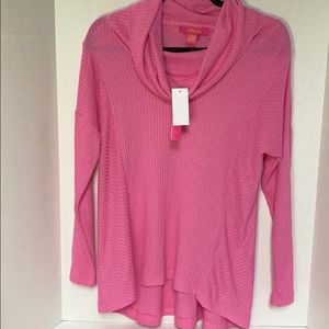 Catherine Malandrino lightweight pink tunic BNWT